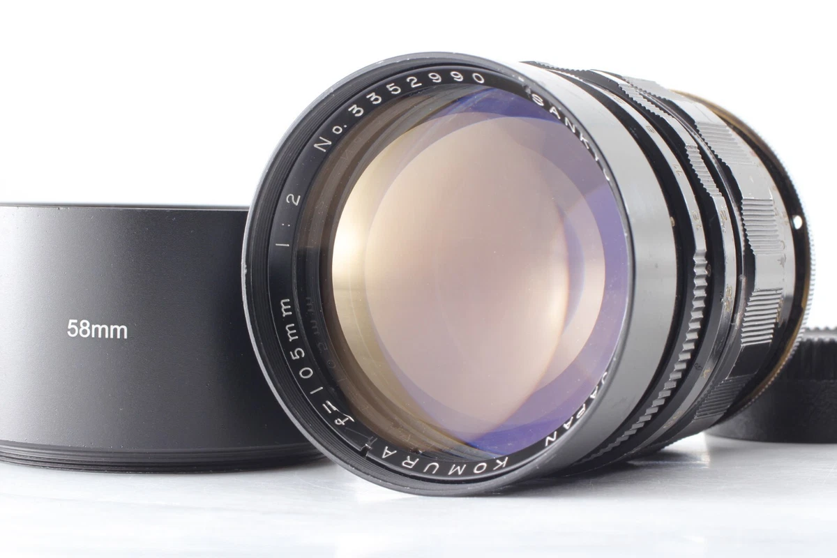 レア？　KOMURA 105mm f2 Nikon Fマウント s-l1200.webp