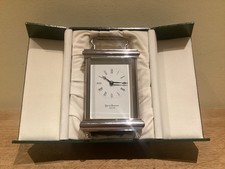 DAVID PETERSON..Nickel 8 Day Carriage Clock ~ Gorgeous Condition & Fully Working