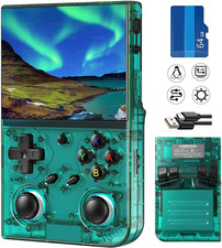 Retro Handheld Game Console,Portable Game with 3.5 Inch IPS Screen,With 64G TF C