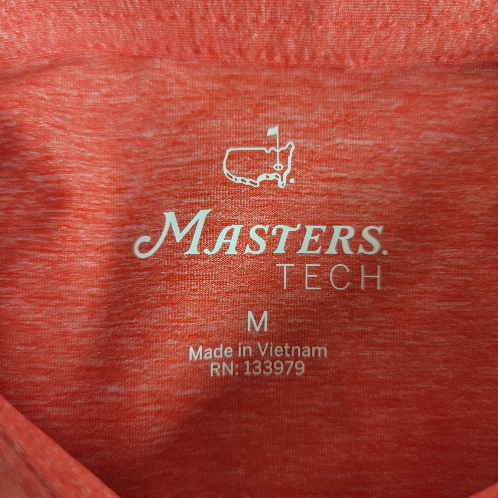 Masters Tech Mens Medium Solid Red Performance St… - image 4