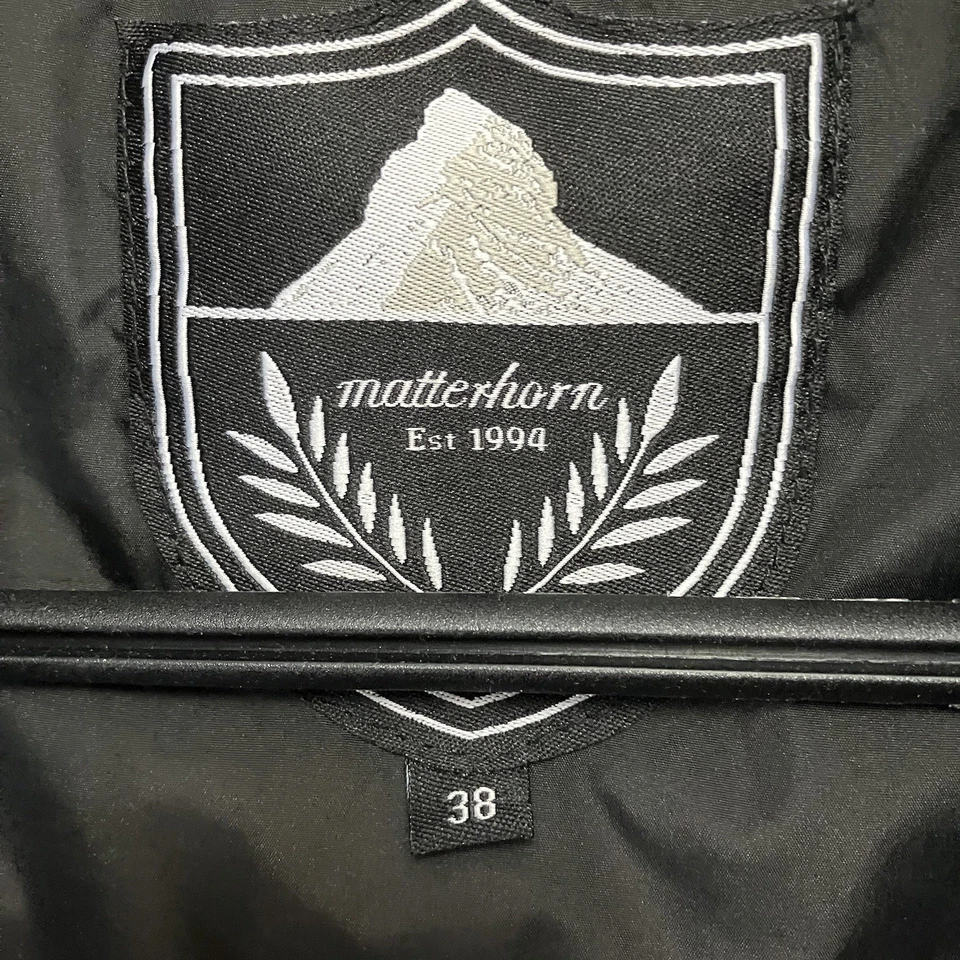 Chaqueta acolchada Matterhorn negra exterior talla 38 Foto 3 de 4