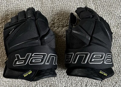 Bauer Vapor Hyperlite Hockey Gloves Black Size 13 