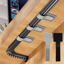 Reusable Self Adhesive Cable Organizer Straps Wire Cord Holder Desk Ties