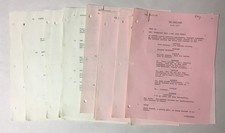 RAY BOLGER'S personal 1978 television script w/ annotations for THE LOVE BOAT