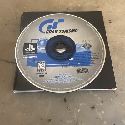 Gran Turismo (Sony PlayStation 1, 1998) PS1 Black Label Disc Only Tested Working