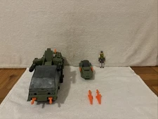 Vintage G.I. Joe Havoc Vehicle w/ Cross Country INCOMPLETE 2 Missile Missing