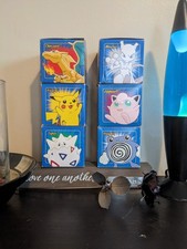 Burger King 1999 Pokemon 23K Gold Plated Complete 6 Set unopened mint condition