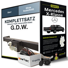 Anhängerkupplung starr für MERCEDES X-Klasse +E-Satz AHK