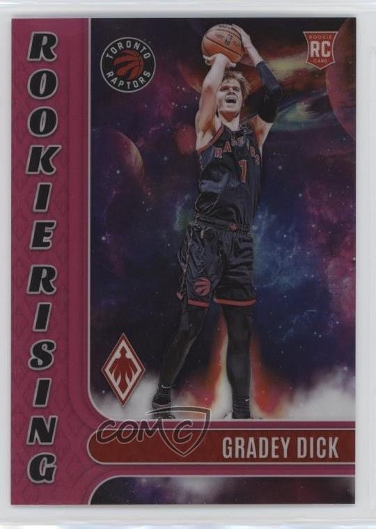2023-24 Panini Phoenix Rookie Rising Pink 52/99 Gradey Dick #3 1js1