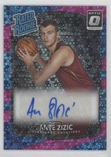 2017-18 Donruss Optic Fast Break Pink Prizm Signatures 15/20 Ante Zizic Auto 3c7