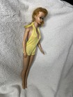 Beautiful #5 Barbie wearing a Vintage Yellow Romper NO GREEN EAR AWESOME COND! — photo 6