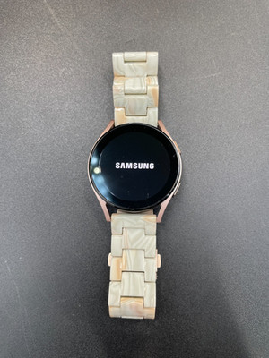 Samsung Galaxy Watch4 SM-R865 40mm Aluminum Case with Sport Band - Pink Gold...
