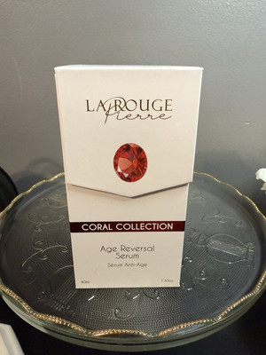 La Rouge Pierre Coral Collection Age Reversal Serum **MSRP $1,200**