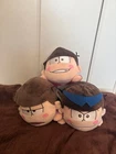 Osomatsu-San Mega Jumbo Nesoberi Plush Set Of 3