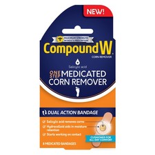 Compound W One Step Medicated Corn Remover Hydrocolloid 8 Count Pack of 1
