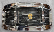 Ludwig Jazz Festival 14x5,5 rullante 1964 ostrica nera recuperata
