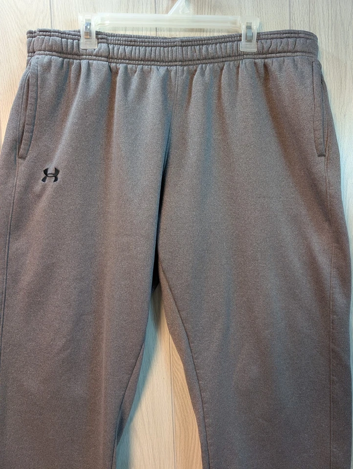 Pantalones deportivos Under Armour Storm polar pierna recta para hombre 2XL XXL grises Foto 2 de 4