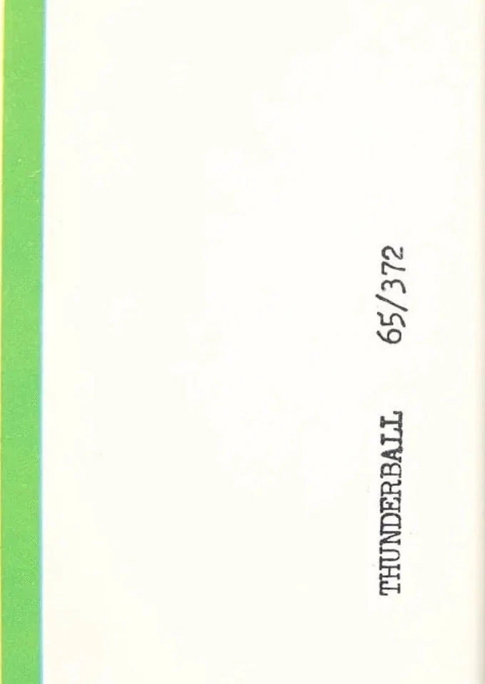 Original 1965 James Bond Thunderball Poster (US - 30x40) Great Condition - Image 4 of 4