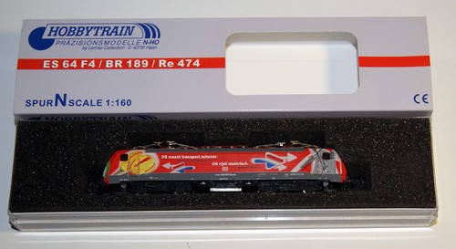 Hobbytrain H 2908 Spur N,  E-Lok BR 189 „Tulpenlok“ DB, OVP, Beschreibung, sehr | Zustand: Gebraucht