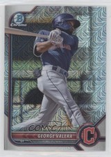 2022 Bowman Chrome Prospects Mega Box Mojo Refractor George Valera #BCP-233 11b4