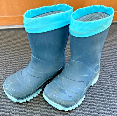 ELEFANTEN Gummistiefel / Kindergummistiefel - weit - blau Gr. 22 *LOOK*