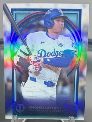 2026 Topps Tribute-Shohei Ohtani #1-Blue Color Match 116/150-Dodgers