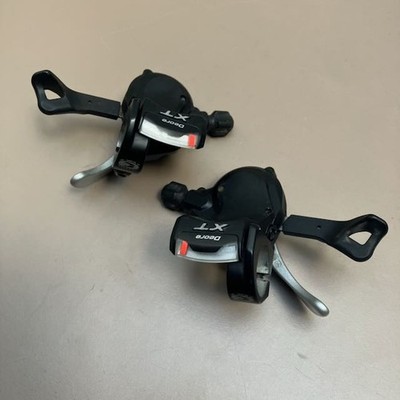 Set of Shimano XT 3x9 shifters SL-M770 M770 group MTB tour
