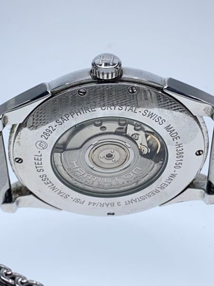 HAMILTON Automatic Watch Analog Stainless SLV SLV H386150 image 3