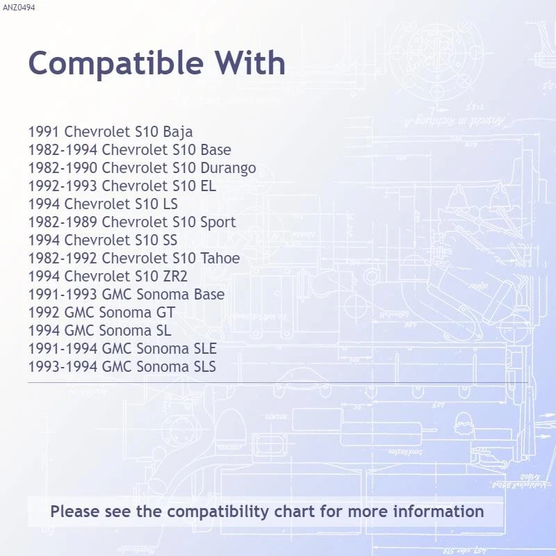 Conjunto de lanterna traseira de lente transparente cromada para Chevrolet S10 1982-1994 - Imagem 3 de 3