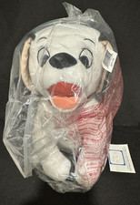 Disney Store 101 Dalmatians Lucky Red Collar Plush Stuffed Animal Horseshoe spot