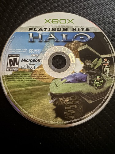 Halo (Microsoft Xbox, 2003) DISC ONLY NO TRACKING (#837)