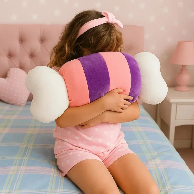 Candy Plush Pillow 30–60cm – Kawaii Soft Cushion, Christmas Gift, Kids Room Deco - Image 2 of 3