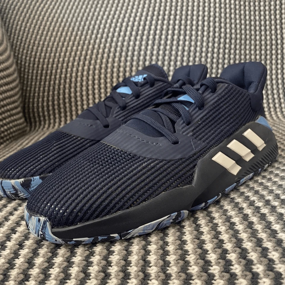 Adidas Pro Bounce 2019 Low 'Collegiate Navy' men’s shoe size 12.5 - Image 3 of 4