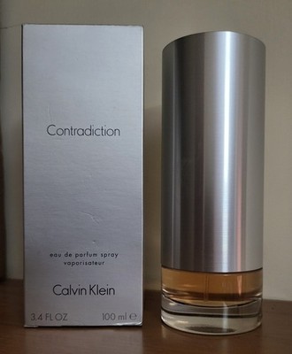 Calvin Klein CONTRADICTION 100 ml Eau de Parfum Spray Original Vintage