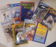 Step Into Reading, Ready To Read, and other Level 2 Books Lot of 9