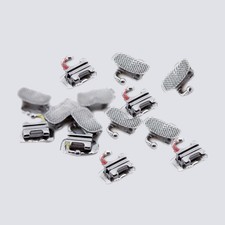 80pcs Bondable Convertible Dental Orthodontic Buccal Tube 1st Molar Roth