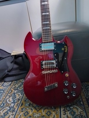 Guild S-100 Polara Cherry Red *neuwertig* SG Kim Thayil Soundgarden rar TOPP