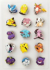 CROCS 15 Pcs. POKEMON Anime Assorted Character Shoe Charm Set