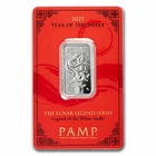 PAMP Suisse 10 gram .999 Fine Silver Bar - Legend of the White Snake ~ Premium