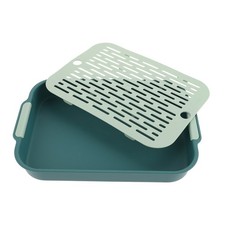 rabbit litter pan Box Pet Pan Toilet for Bunny Rabbit Cage Accessories