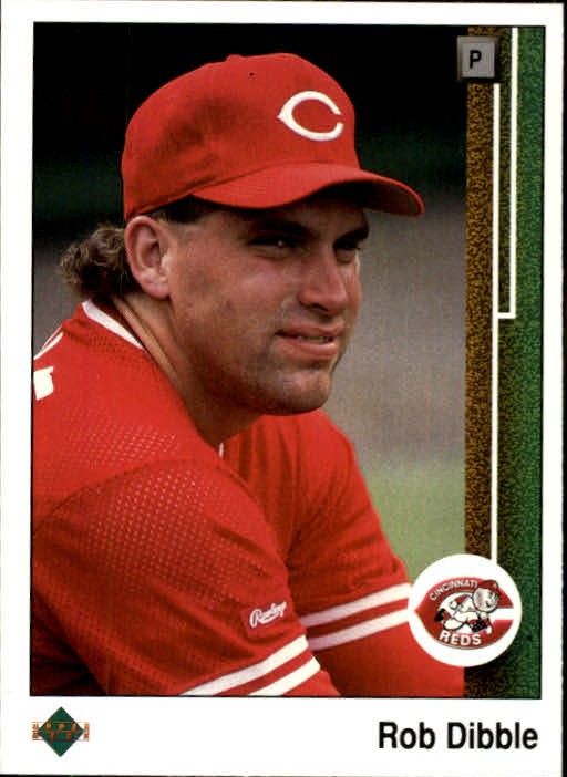 1989 Upper Deck #375 Rob Dibble RC - BB