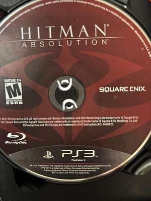 Hitman - Absolution (Sony PlayStation 3, PS3, 2012) Disc only