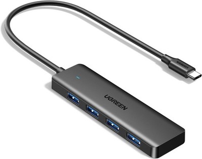 USB-C Hub 4-Port USB 3.0 Verteiler 5Gbps USB-C auf 4x USB-A 15cm UGREEN