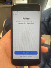 Apple iPhone SE 3rd Gen 128GB No fingerprint Unlocked excellent condition