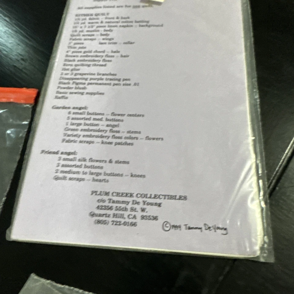 Vintage Craft Patterns From The 90’s Set Of 8 - Image 3 of 4