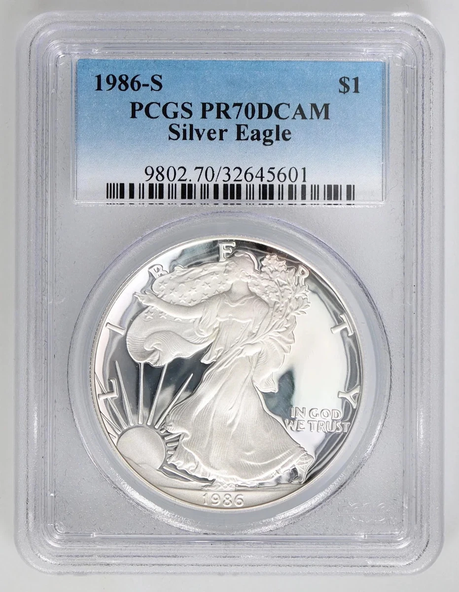 1986 American Silver Eagle Proof Bullion Coins for sale | eBay