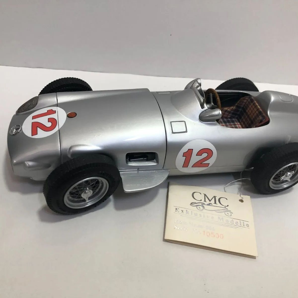 CMC 1/18 Mercedes Benz W196 Silberpfeil-Monoposto 1954 #12 CMC 1/18 Mercedes Benz W196 Silberpfeil-Monoposto 1954 #12