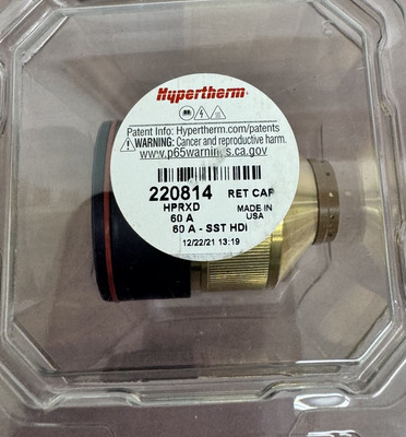 HYPERTHERM 220814 CAP RETAINER NOZZLE