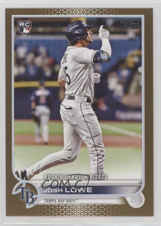 2022 Topps Update Rookie Debut Gold 885/2022 Josh Lowe #US287 Rookie RC 6ki