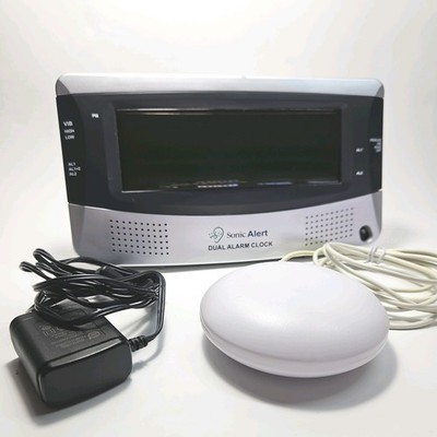 Sonic Alarm Clock With Bed Super Shaker And Extra Loud - Hearing impaired,TESTED